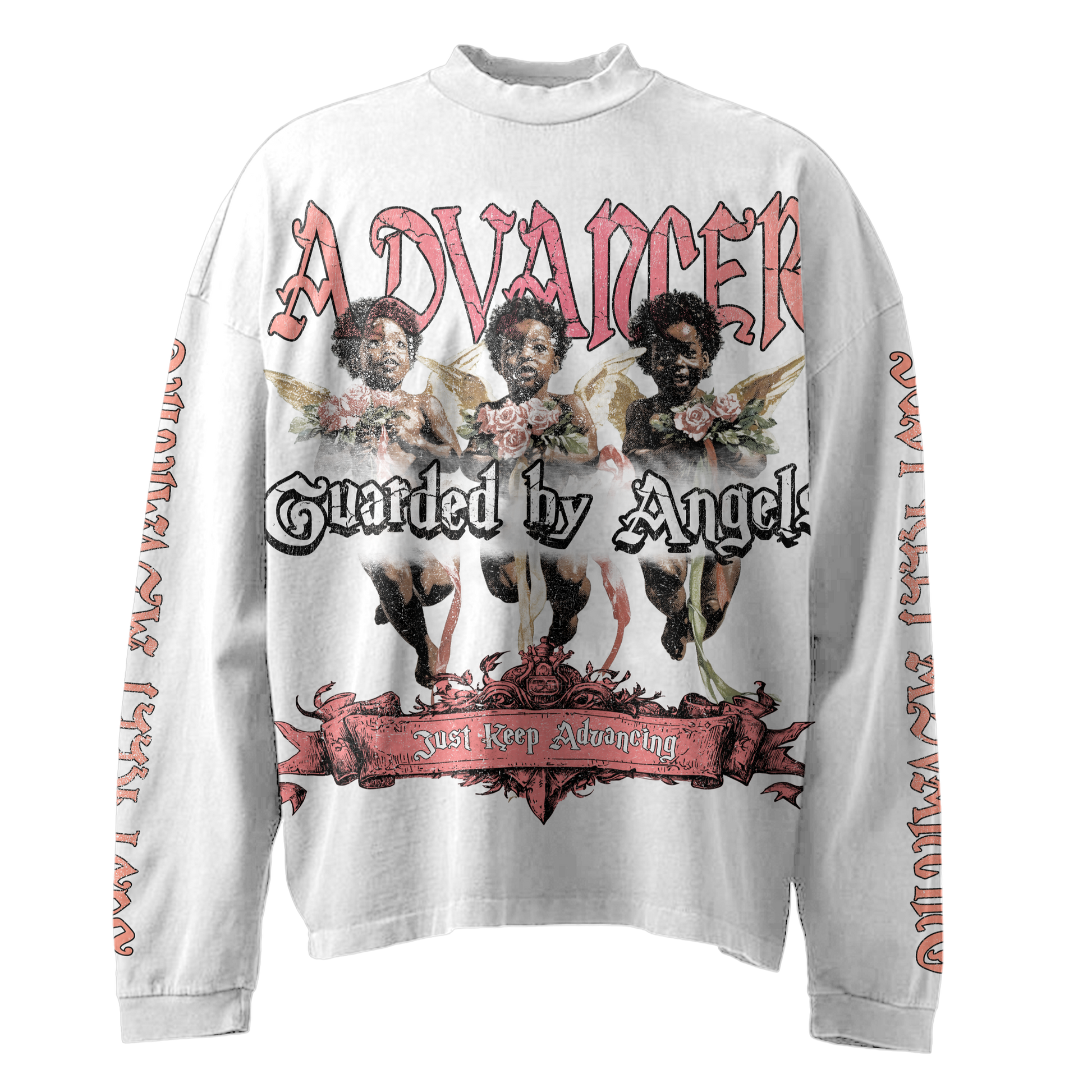 Guarded By Angels Long Sleeve Tee