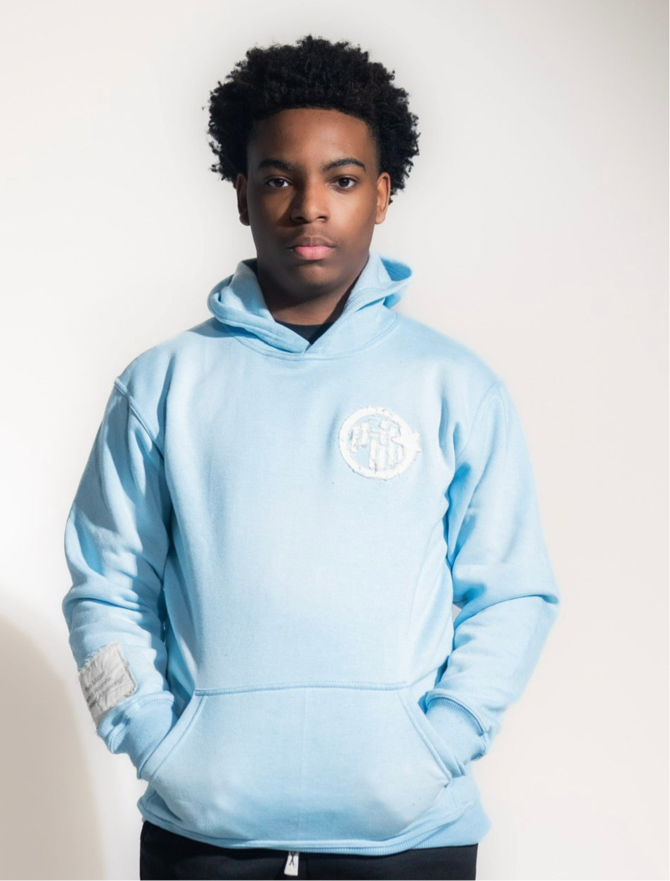Distressed Logo Hoodie