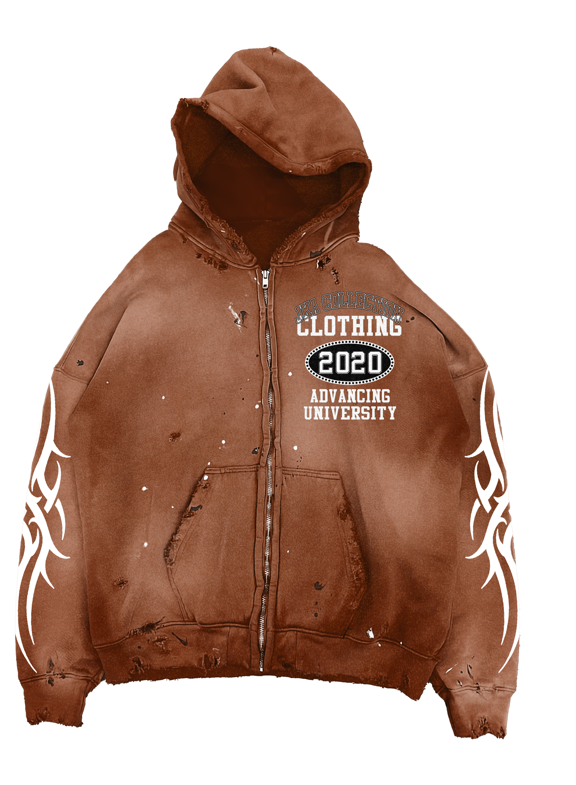 Brown University Zip Up Hoodie