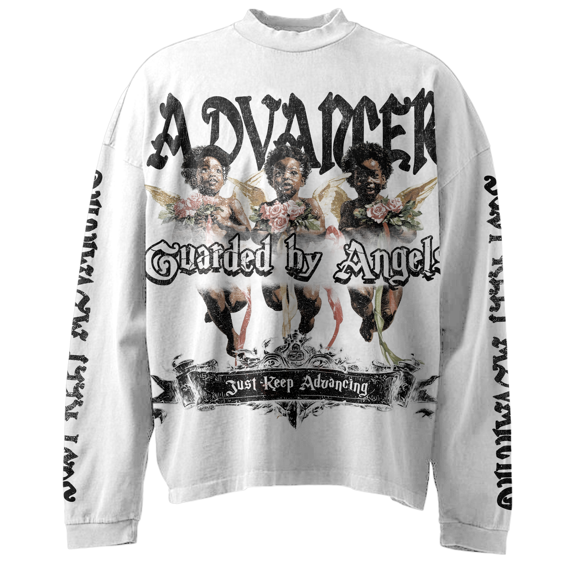 Guarded By Angels Long Sleeve Tee