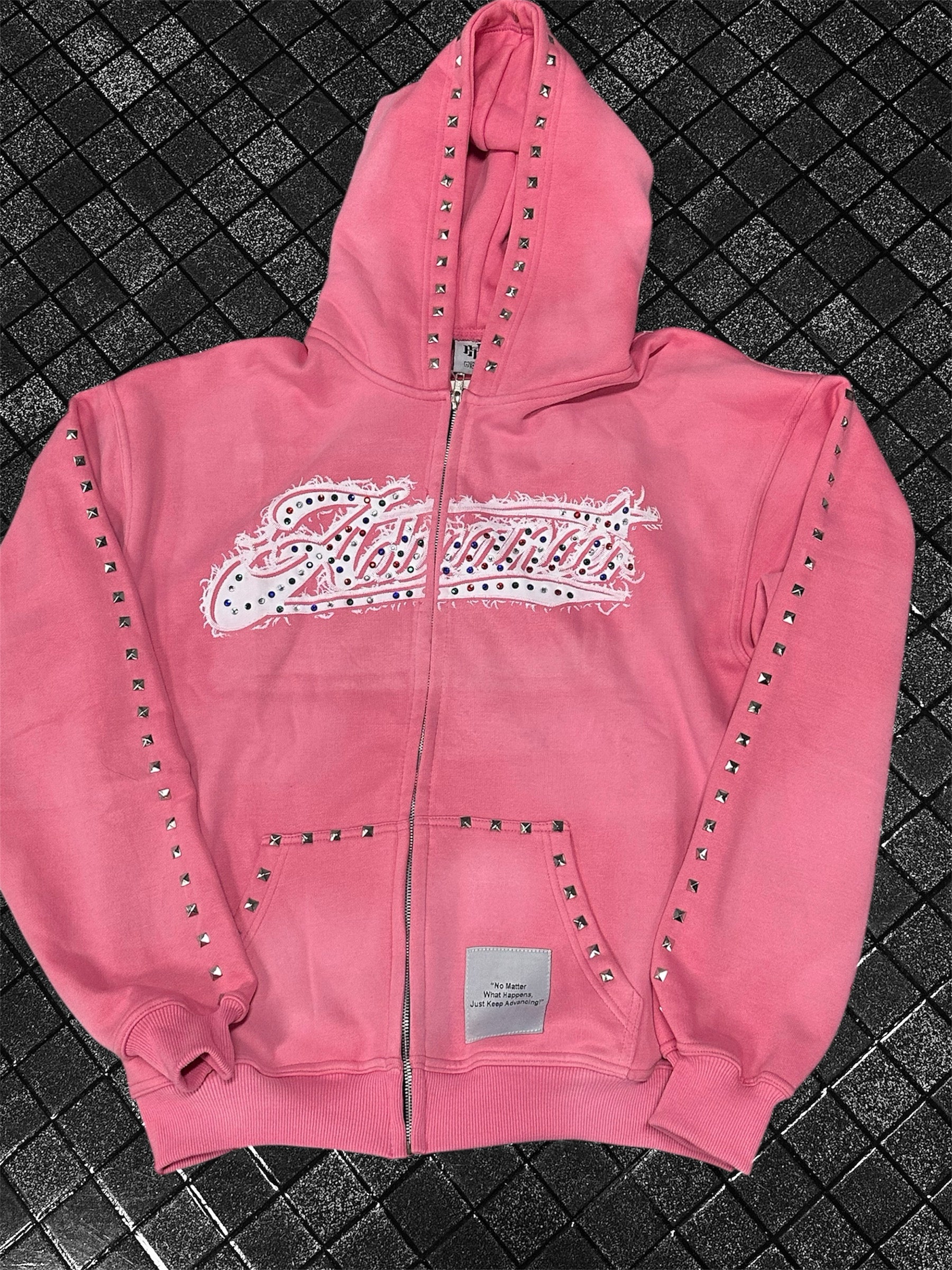 “Star Studded” Zip Up Hoodie