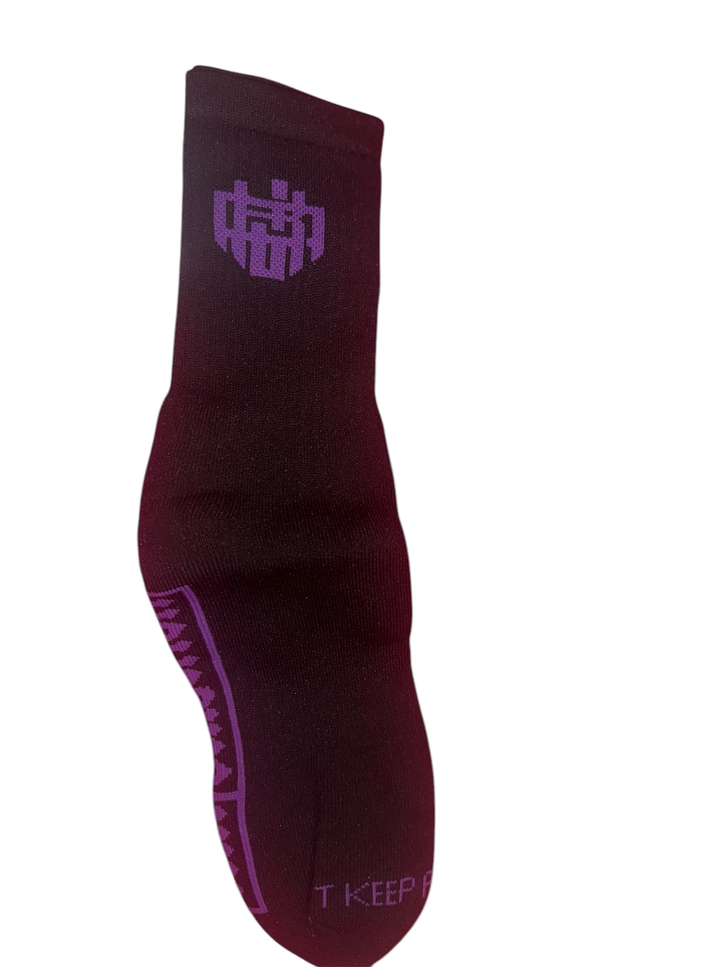 Black/Purple JKAC Socks