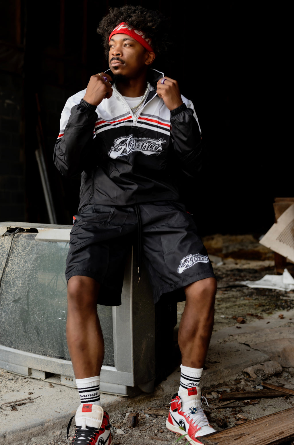Advancer Windbreaker Short set