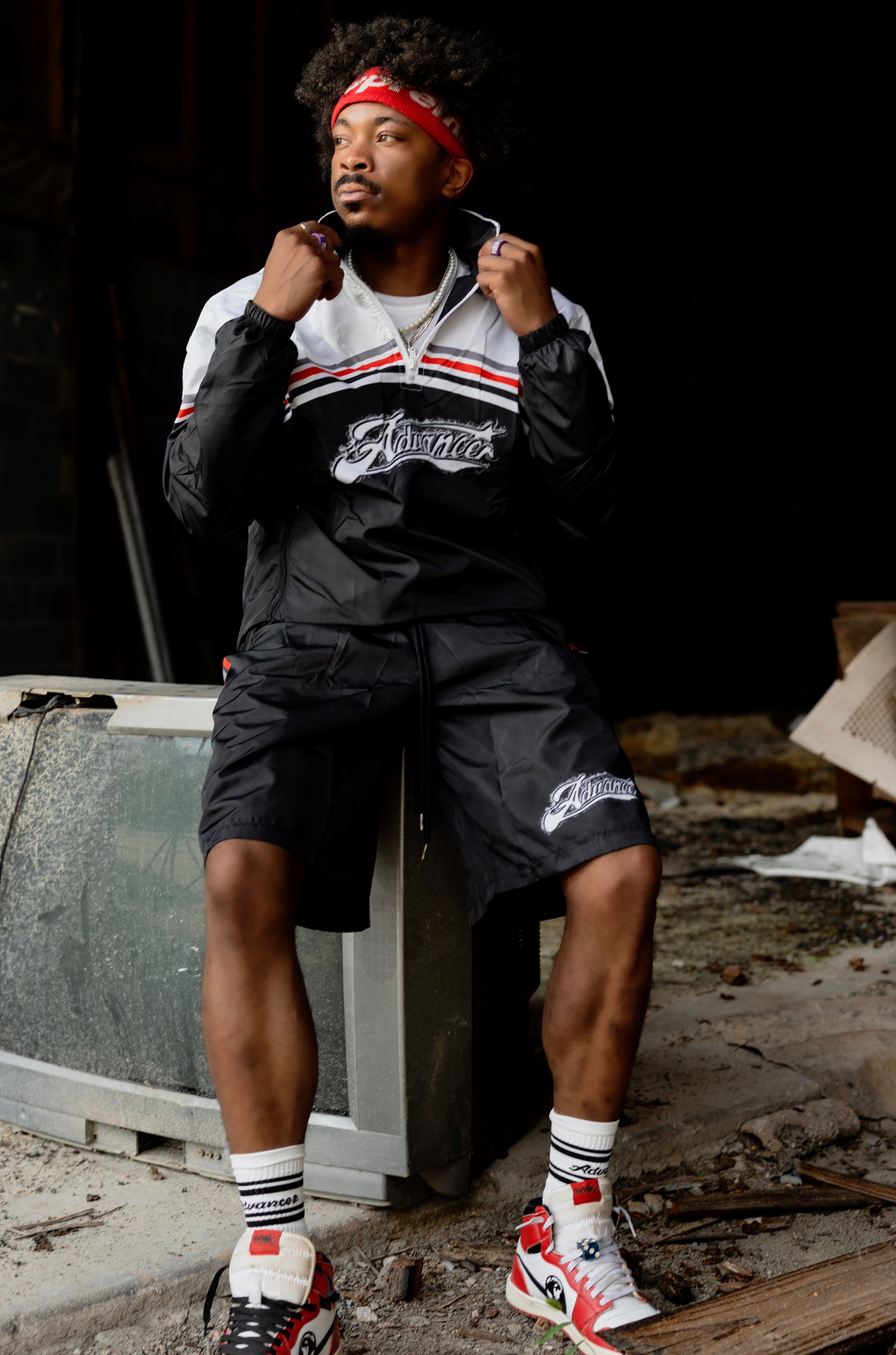 Advancer Windbreaker Short set