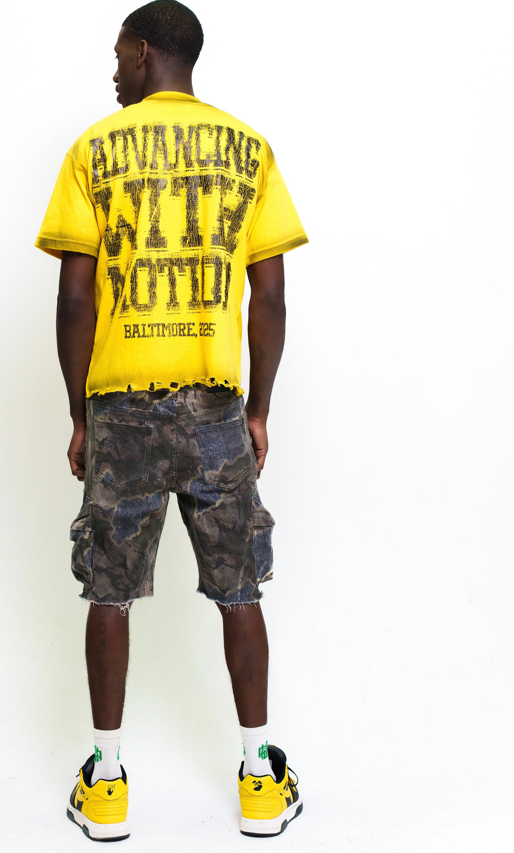 Yellow Motion Tee