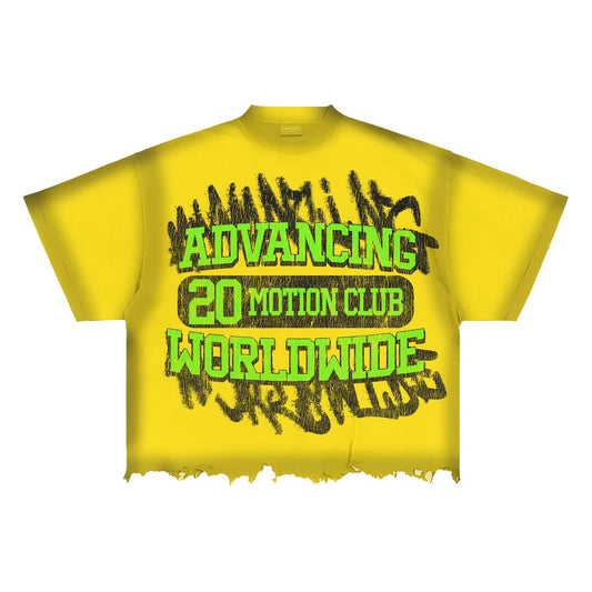 Yellow Motion Tee