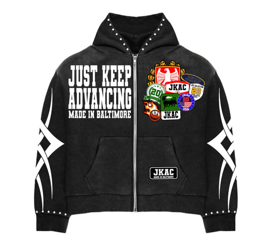 JKAC Zip Up Hoodie