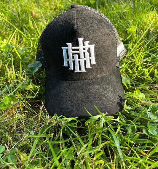 BLACK JKAC SUEDE HAT