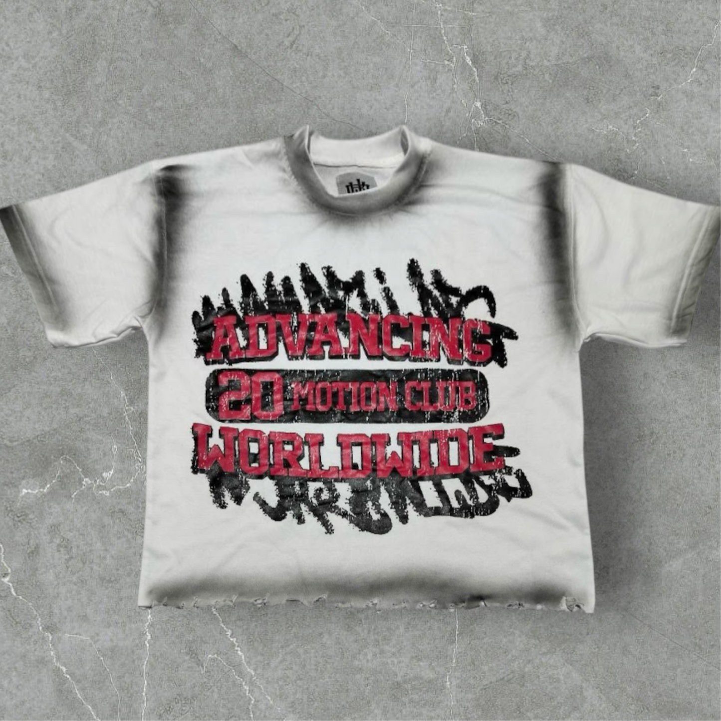 White Motion Tee