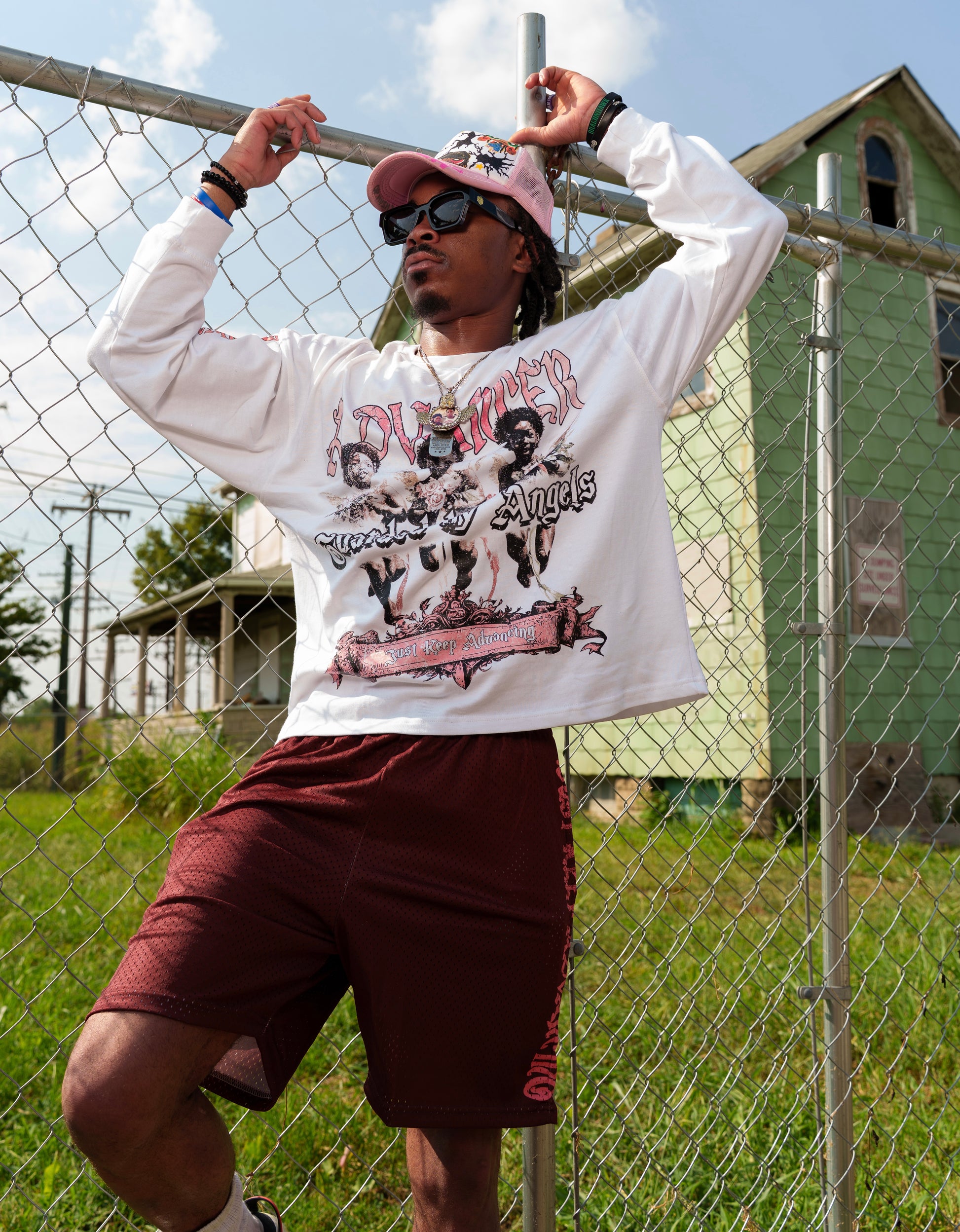 Guarded By Angels Long Sleeve Tee
