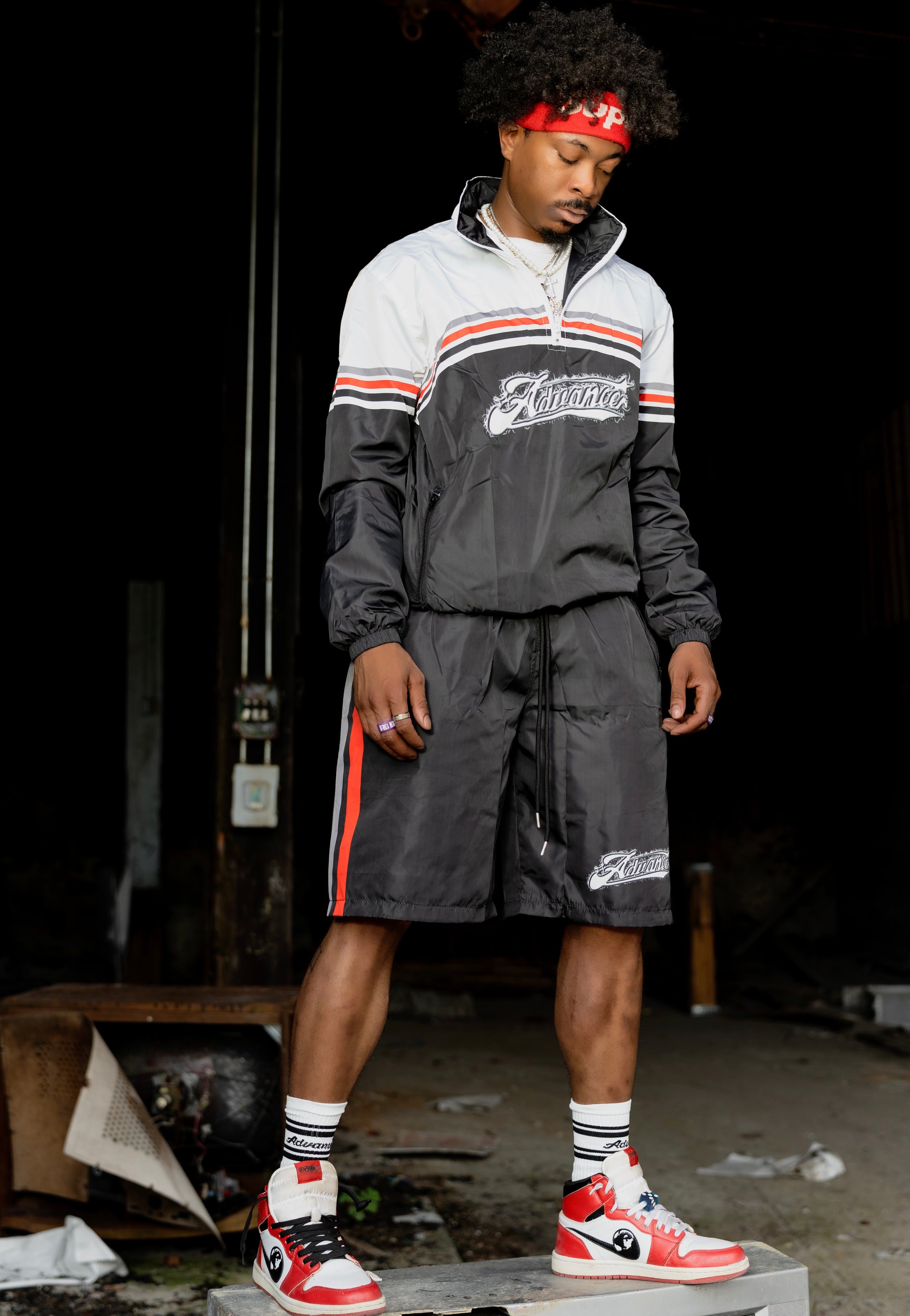 Advancer Windbreaker Short set