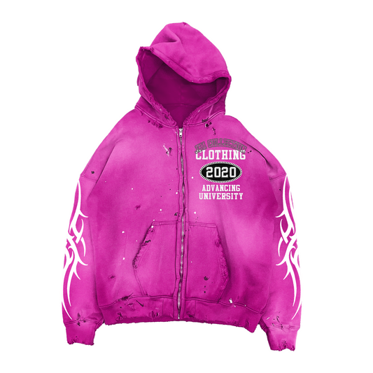 Pink University Jacket