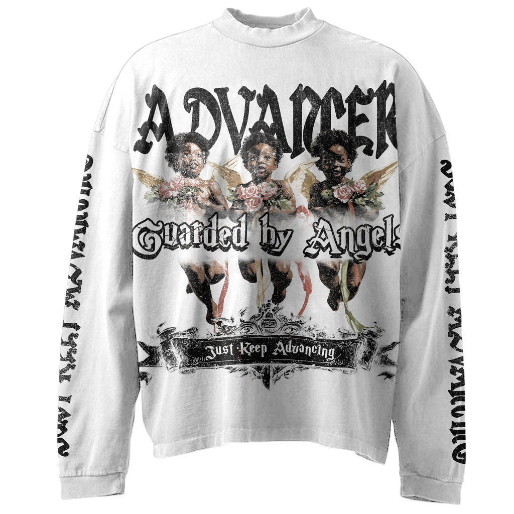 Guarded By Angels Long Sleeve Tee