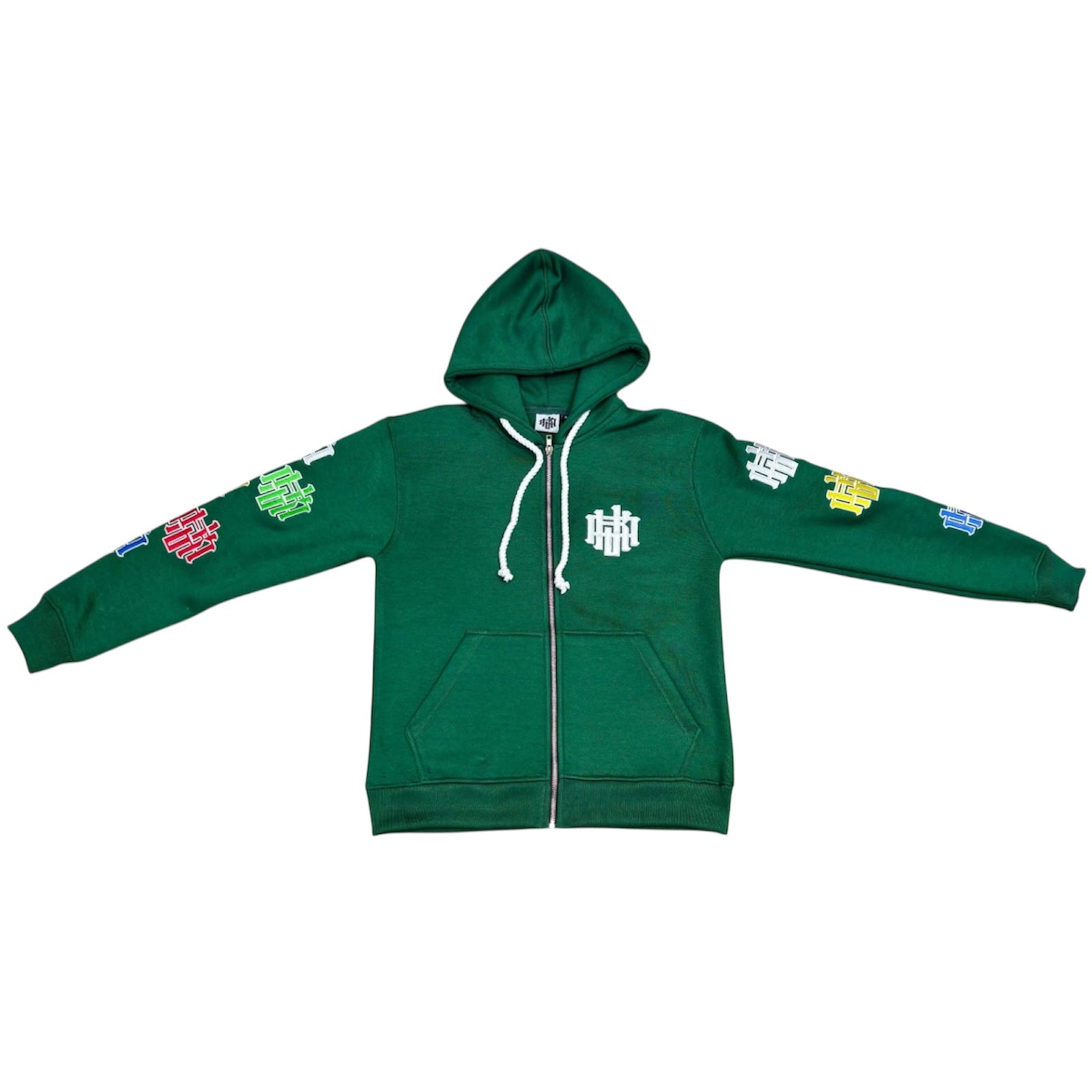 Signature Logo Zip Up Hoodie