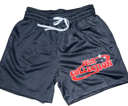 JKAC Grey Mesh Shorts